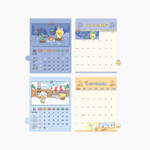 Monthly Calendar - Kakao Friends 2026 Index Desk Calendar