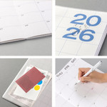 Detail of Ardium 2026 Big Plan Dated Monthly Scheduler