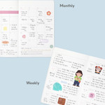 Monthly Plan & Weekly Plan - 7321 Design 2026 Day Point Dated Weekly Diary