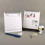 Standing Desk Calendar - PEANUTS 2026 Snoopy Classic Square Desk Calendar