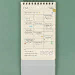 Back - Paperian 2026 One Month Goal Tracker Desk Calendar
