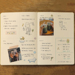 Grid Note - O-Check 2026 Mon Journal A5 Dated Lined Weekly Planner