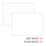 Dot Note & Plain Note - O-Check 2026 Mon Journal B6 Dated Monthly Planner