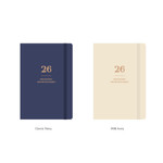 Colors - O-Check 2026 Mon Journal B6 Dated Monthly Planner