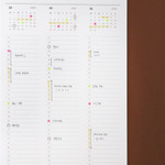 Yearly Plan - O-Check 2026 Record Your Day A4 Dated Monthly Planner