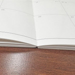 Opens Flat - O-Check 2026 Record Your Day A4 Dated Monthly Planner