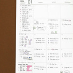 Monthly Plan - O-Check 2026 Record Your Day A4 Dated Monthly Planner