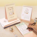 O-CHECK 2026 Heartwarming Mini Desk Calendar
