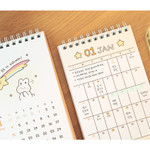 Wire-Binding - O-CHECK 2026 Heartwarming Mini Desk Calendar