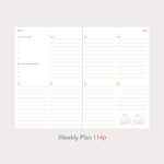 Weekly Plan - Paperian 2026 A'round The Day Large Dated Weekly Planner