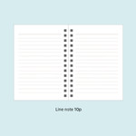 Lined Note - Paperian Bits And Pieces Mini Undated Weekly Planner