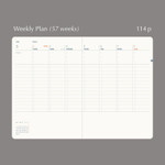 Weekly Plan - Paperian 2026 Neue A5 Dated Weekly Planner