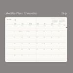 Monthly Plan - Paperian 2026 Neue A5 Dated Weekly Planner