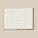Monthly Plan - Paperian 2026 Attitude A6 Dated Daily Diary Journal