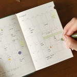 Monthly Plan - Paperian 2026 Attitude A6 Dated Daily Diary Journal