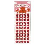 pureureum design Cupid Bear Heart Alphabet Holographic Sticker