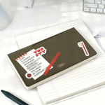 Clear PVC Cover - Paperian 2026 Remind Dated Monthly Diary