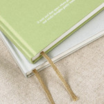 Ribbon Bookmark - Paperian Near And Dear B6 Undated Daily Diary Journal