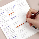 Usage example of Paperian Remind Dateless Weekly Planner