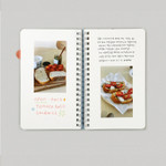 Usage example of Paperian Flat Seed Small Blank Notebook