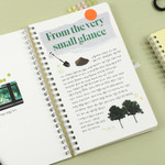 Usage example of Paperian Flat Seed Large Blank Notebook