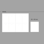 Weekly - Paperian Episode A6 Undated Weekly Diary Journal