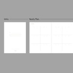 Intro & Yearly Plan - Paperian Episode B6 Undated Weekly Diary Journal