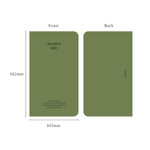Size - Paperian Archive 100 Blank Notebook