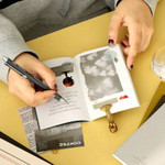 Handy Pocket Size - Iconic Haze Pocket Lined Notebook