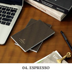 04 Espresso - Iconic Haze Pocket Lined Notebook