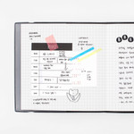 Grid - 2NUL Square Band Drawing Dateless Weekly Diary Journal