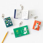 Bookfriends Mini Blank Notebook With Keyring