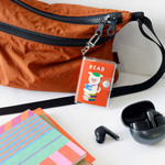 Keyring Attachment - Bookfriends Mini Blank Notebook With Keyring