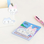 2 Shape Sticky Notes - GOLGOLZ Bami & Kong Lee Shape Sticky Notes Pad