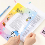 L-Shape - GOLGOLZ Cute L-Shaped A4 File Folder