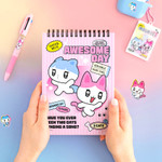 A4 Size - GOLGOLZ Awesome Day A4 Undated Daily Journal