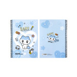 Bami - GOLGOLZ Bami & Kong Lee B5 6-Section Divided Notebook