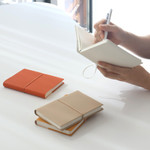 Fenice Handy A6 PU Cover Lined And Blank Notebook
