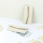 Vegan Leather Wallet - Fenice Vegan Leather Cash Envelope Wallet