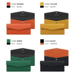 Colors - Fenice Vegan Leather Cash Envelope Wallet