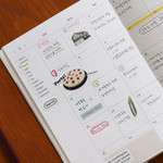 Monthly - Indigo Mind Snap 6 Months Dateless Monthly Diary Journal