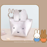 Cute Design - Miffy Face Mini Pouch With Bunny Carabiner