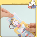 Slip In Photo - Miffy Fruit Four Cut Photo Holder With Keyring