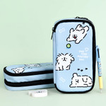 Cute Design - Maltese Double Zipper Pencil Case Pouch