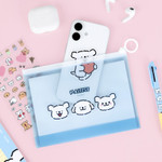 Skyblue Maltese - Maltese Waterproof Clear PVC Zipper Pouch