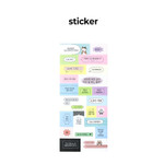 Comes with a Sticker - Be On D Catch Your Days Ticket Organizer with Stickers