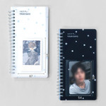 PP cover with Photo Pocket - Be On D Catch Your Days Ticket Organizer with Stickers