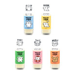 Maltese Puppy Black Ink Message Stamp