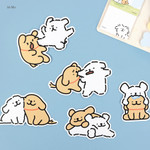 06 Mix - Maltese Puppy Big Point Removable Sticker Pack