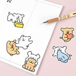 Cute Design - Maltese Puppy Big Point Removable Sticker Pack